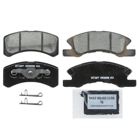 Wagner Brakes Qs Ceramic Brake Pads, Zd1731 ZD1731